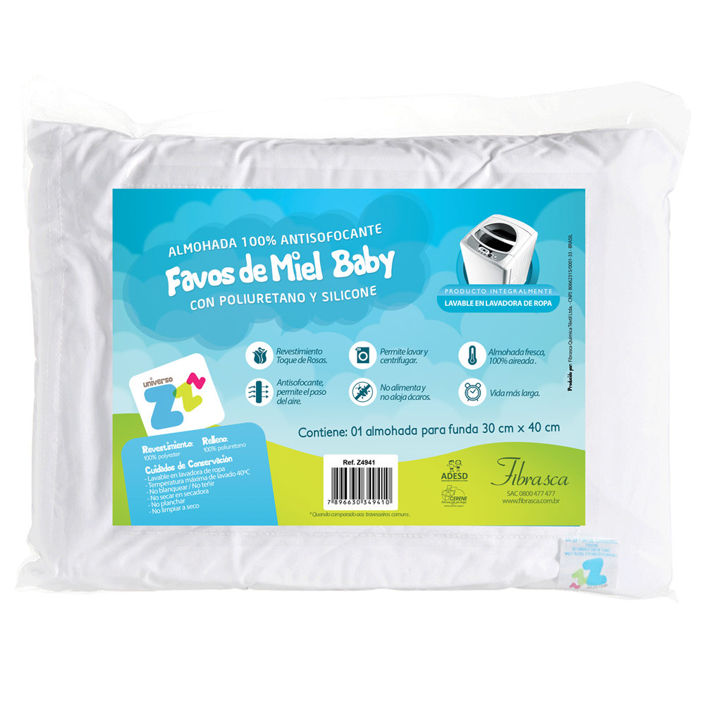 Almohada poliester shop siliconado