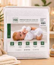 Cargar imagen en el visor de la galería, PROTECTOR COLCHON 3D 90X60X10