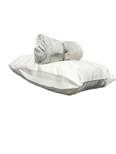 Combo Almohada Expandible +Cobija Flannel