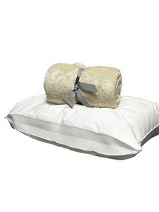 Combo Almohada Expandible +Cobija Flannel