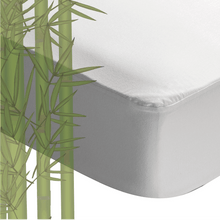 Cargar imagen en el visor de la galería, Protector de Colchón de Tejido de Punto Bambú 100%Impermeable